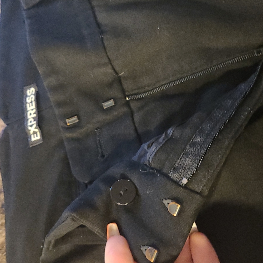 Express Cropped Work Pants - image 4